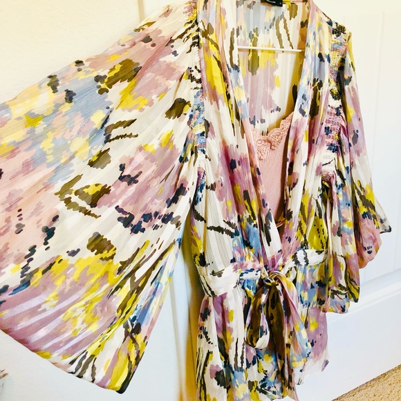 BCBGMaxAzria Abstract Patterned Dress XS - Picture 1 of 4